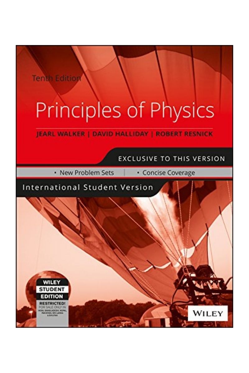 AceJEE Recommended Book - Principles of Physics by Resnick Halliday Walker