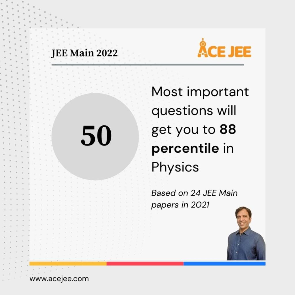 JEE Main 2022 Important Questions Pitch 1